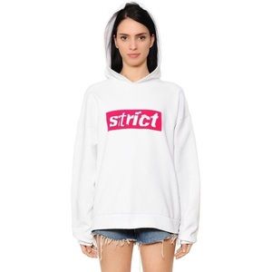 Alexander Wang White Strict Hoodie